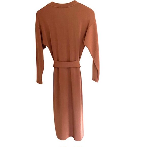 Amour Vert Ava Luxe Fleece Dress Small - Picture 4 of 5